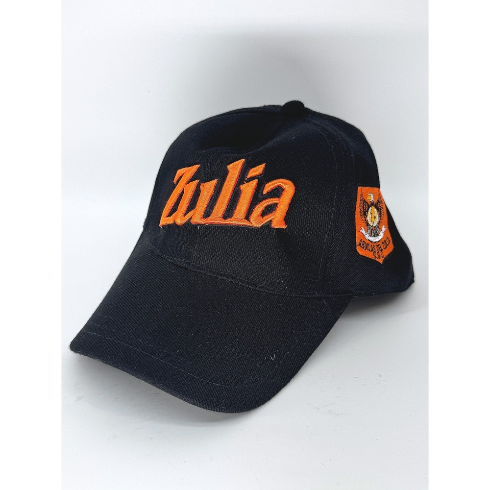 Aguilas Del Zulia Baseball Hat Cap Venezuela Winter League Black Orange LVBP
